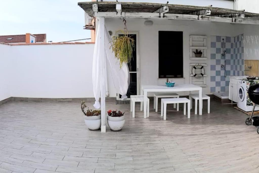 Appartamento “Aqua Clara” Cabras Bagian luar foto